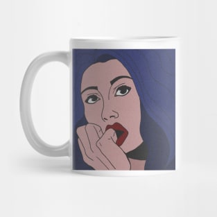 Retro woman Mug